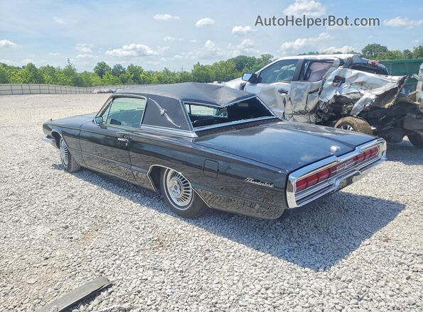 6Y87Z167198 1966 FORD THUNDERBIRD Black Задня ліва чверть