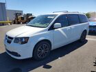 2018 Dodge Grand Caravan Gt White vin: 2C4RDGEG4JR342925