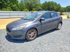 2018 Ford Focus Se Gray vin: 1FADP3K21JL326991