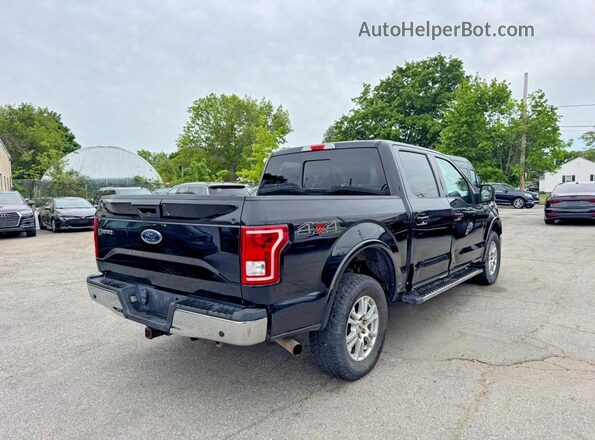 1FTEW1EF0HFA91903 2017 FORD F150 Черный Вид спереди