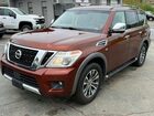 2017 Nissan Armada Sl Red vin: JN8AY2NC8H9501774