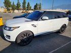 2016 Land Rover Range Rover Sport Hse White vin: SALWR2PF6GA592930