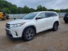 2017 Toyota Highlander Le White vin: 5TDZZRFH6HS231640