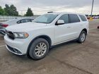 2019 Dodge Durango Sxt White vin: 1C4RDJAG8KC616219