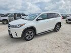2017 Toyota Highlander Limited Platinum Белый vin: 5TDYZRFH6HS199204