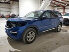 2021 Ford Explorer Xlt Blue vin: 1FMSK8DH8MGC28533