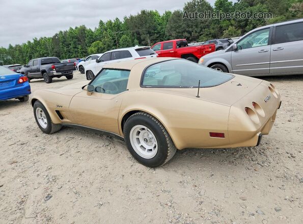 1Z8789S403398 1979 CHEVROLET CORVETTE Tan უკანა მარჯვენა