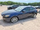 2017 Mazda 3 Touring Blue vin: 3MZBN1L37HM145385