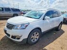 2016 Chevrolet Traverse Lt White vin: 1GNKRHKD6GJ200504