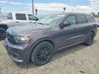 2016 Dodge Durango Limited Gray vin: 1C4RDHDG6GC374073