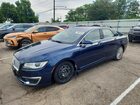 2017 Lincoln Mkz Reserve Blue vin: 3LN6L5F93HR602113