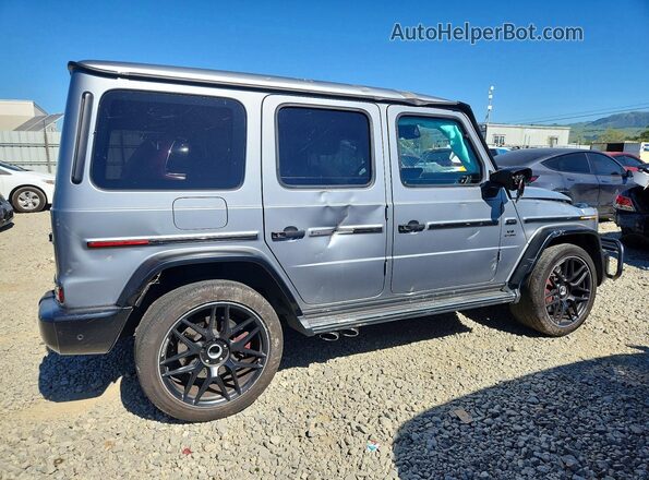 W1NYC7HJ3MX381137 2021 MERCEDES-BENZ G-CLASS Серый Передняя правая четверть