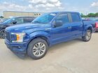 2018 Ford F150 Supercrew Blue vin: 1FTEW1CP9JFD42841