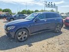 2018 Mercedes-benz Glc 300 4matic Синий vin: WDC0G4KB2JV085973