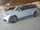 2017 Mercedes-benz Gls 63 Amg 4matic Silver vin: 4JGDF7FE0HA872787