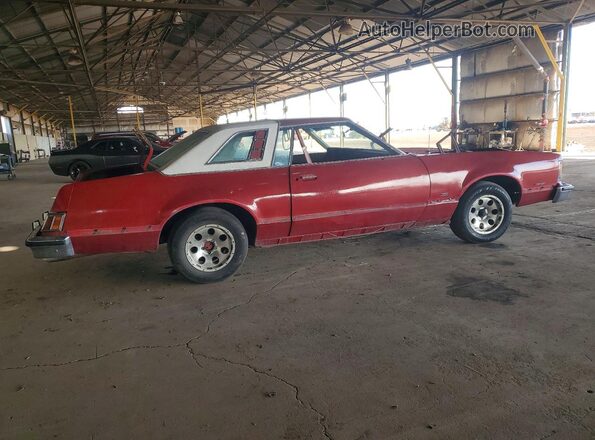 7A93H625047 1977 MERCURY MECURY Red უკანა მარჯვენა