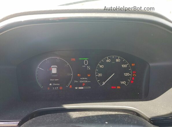 7FARS5H55SE024124 2025 HONDA CR-V Серый Вид щитка приборов