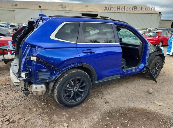 7FARS5H57RE022370 2024 HONDA CR-V Синий Задняя правая четверть