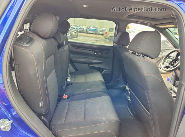 7FARS5H57RE022370 2024 HONDA CR-V Синий Вид задней части салона