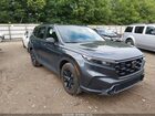 2024 Honda Cr-v Hybrid Sport-l Gray vin: 7FARS6H80RE046171