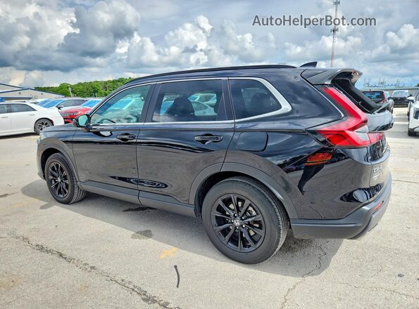 7FARS6H85RE077805 2024 HONDA CR-V Черный Задняя левая четверть
