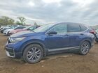 2021 Honda Cr-v Touring Blue vin: 7FART6H99ME000224