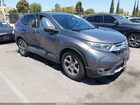 2019 Honda Cr-v Ex Gray vin: 7FARW1H50KE028756