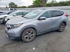 2018 Honda Cr-v Ex Silver vin: 7FARW1H52JE008460