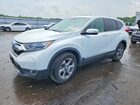 2019 Honda Cr-v Ex White vin: 7FARW2H52KE060744