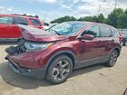 2018 Honda Cr-v Ex Burgundy vin: 7FARW2H59JE091648