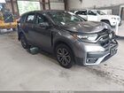 2021 Honda Cr-v Awd Ex-l Gray vin: 7FARW2H81ME007160