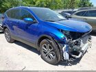 2022 Honda Cr-v Awd Ex-l Синий vin: 7FARW2H87NE024367