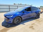 2023 Tesla Model X Blue vin: 7SAXCDE51PF383043