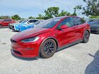 2024 Tesla Model X Red vin: 7SAXCDE59RF446540