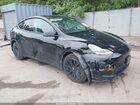2022 Tesla Model Y Long Range Dual Motor All-wheel Drive Black vin: 7SAYGAEE2NF388417