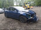 2024 Tesla Model Y Long Range Dual Motor All-wheel Drive Синий vin: 7SAYGAEE2RF183282