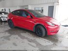 2023 Tesla Model Y Awd/long Range Dual Motor All-wheel Drive Red vin: 7SAYGAEE5PF586685