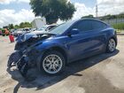 2022 Tesla Model Y Blue vin: 7SAYGAEE6NF336708