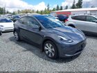 2023 Tesla Model Y Awd/long Range Dual Motor All-wheel Drive Gray vin: 7SAYGAEE8PF971822