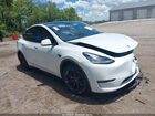2022 Tesla Model Y Long Range Dual Motor All-wheel Drive Белый vin: 7SAYGAEE9NF427892