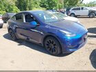 2023 Tesla Model Y Awd/long Range Dual Motor All-wheel Drive Blue vin: 7SAYGAEEXPF769063
