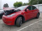 2025 Tesla Model Y Red vin: 7SAYGDED2SF279461