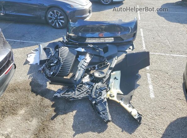 7SAYGDED4SA377758 2025 TESLA MODEL Charcoal Vista de la etiqueta del VIN