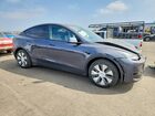 2023 Tesla Model Y Gray vin: 7SAYGDED5PF917158