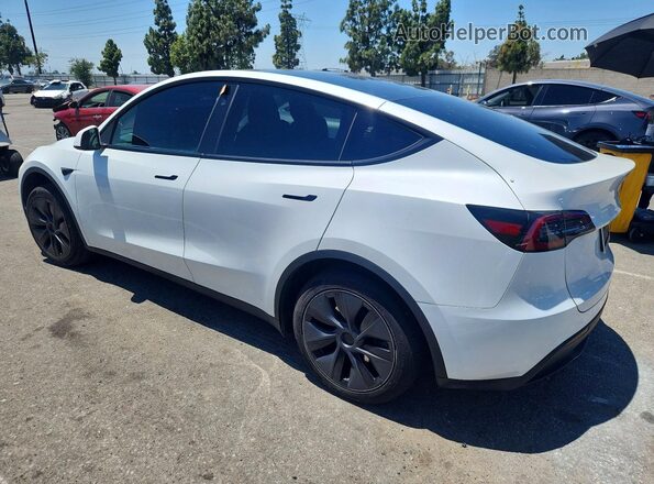 7SAYGDED6RF118878 2024 TESLA MODEL White Rear left
