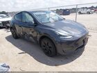 2025 Tesla Model Y Long Range Dual Motor Rear-wheel Drive Black vin: 7SAYGDED7SA347251