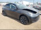 2025 Tesla Model Y Long Range Dual Motor Rear-wheel Drive Серый vin: 7SAYGDED7SF259917