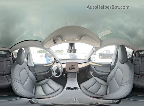 7SAYGDEE0PA062813 2023 TESLA MODEL White Vista de la etiqueta del VIN