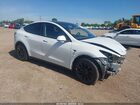 2023 Tesla Model Y Awd/long Range Dual Motor All-wheel Drive White vin: 7SAYGDEE0PF593609