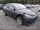 2023 Tesla Model Y Awd/long Range Dual Motor All-wheel Drive Gray vin: 7SAYGDEE0PF604009